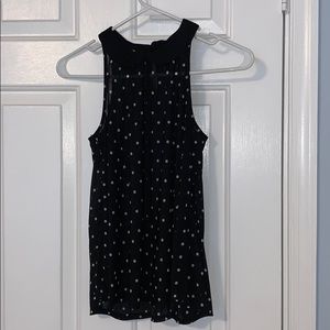 Polka-doted tank top
